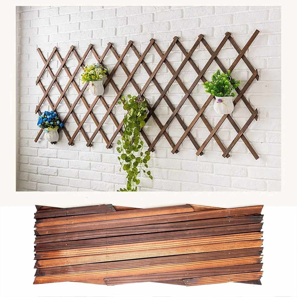 Декоративная деревянная решетка