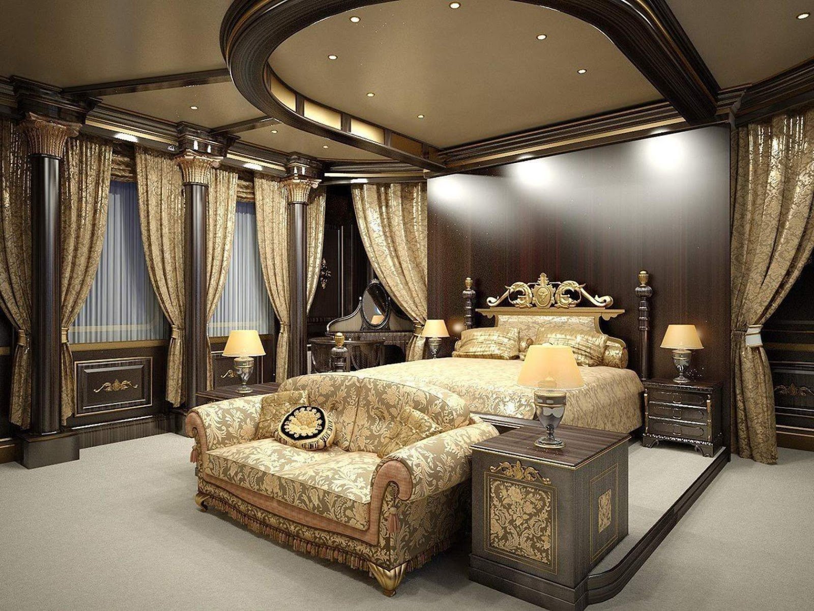 Мебель в квартире спальня. Спальня в стиле Ампир роскошная. Стиль Ампир в интерьере. Роскошные интерьеры особняков в стиле Ампир. Стиль Ампир в интерьере спальни.
