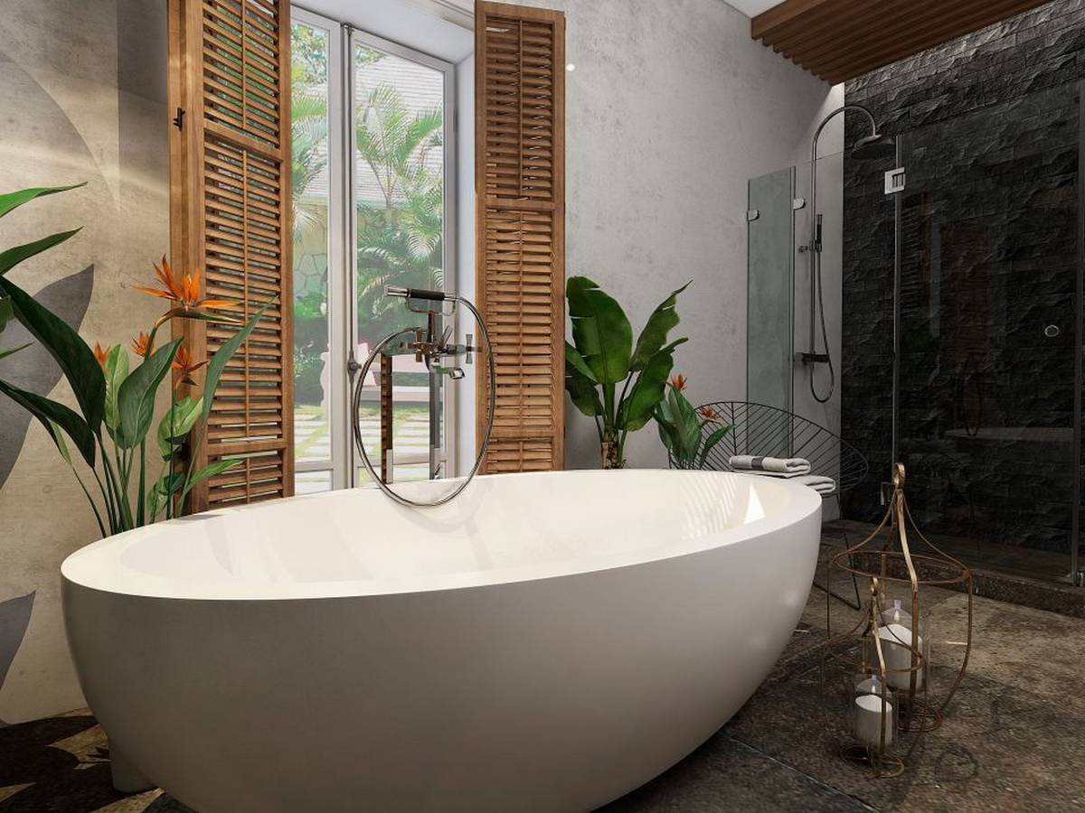 Ванна в ванную комнату овальная. Ванна Azario Бали. Ванная в стиле Бали. Ванна в балийском стиле. Ванная комната в балийском стиле.