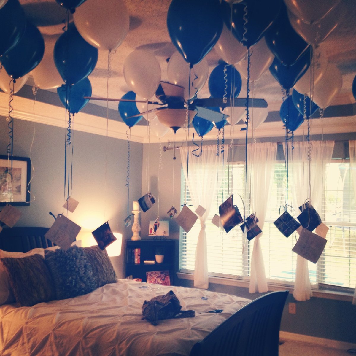 Как украсить комнату на день рождения мужа
