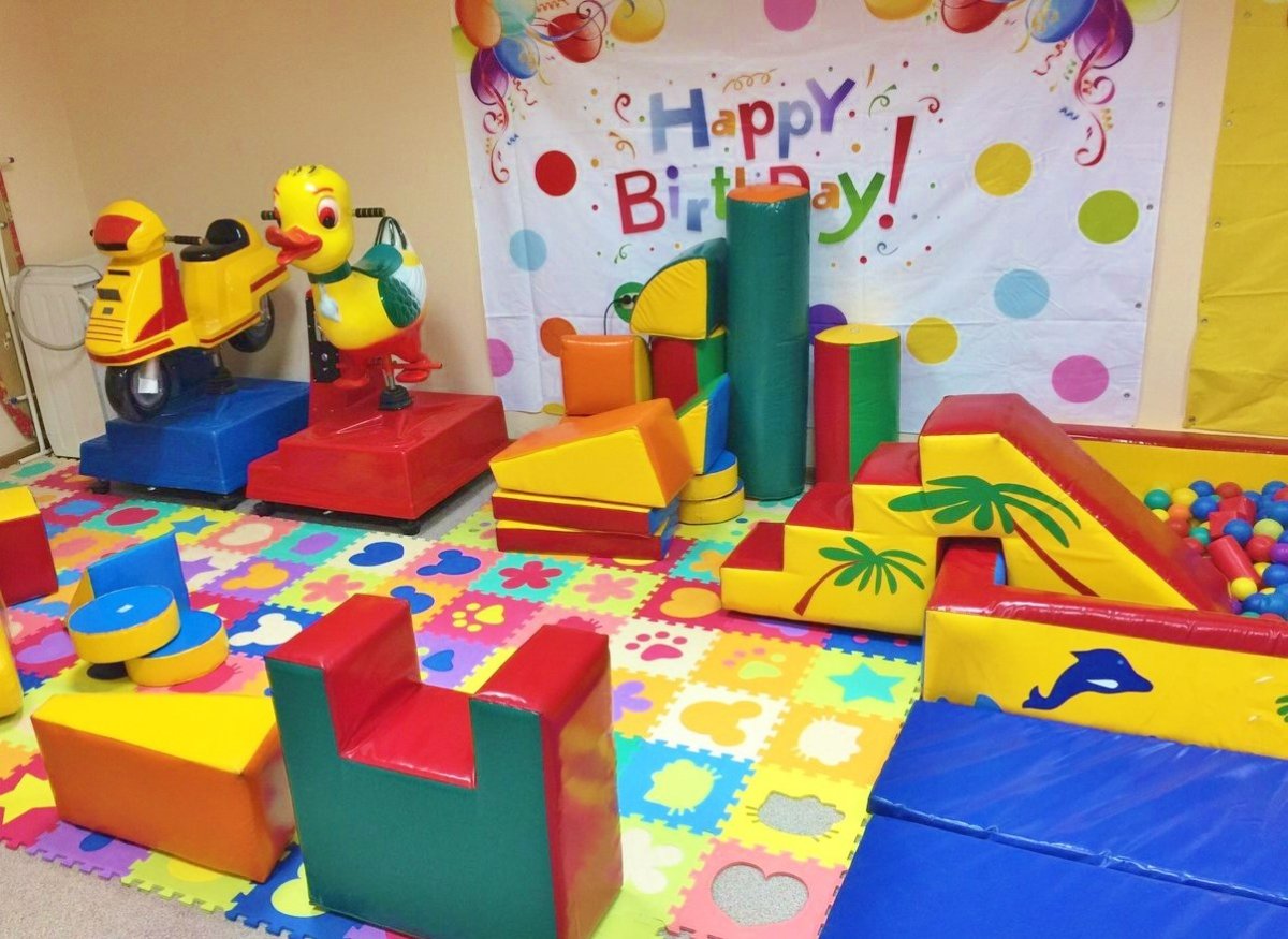 Аренда детской игровой комнаты для дня рождения