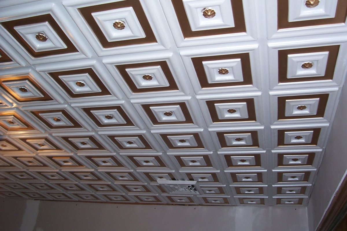 Квадратики на потолок