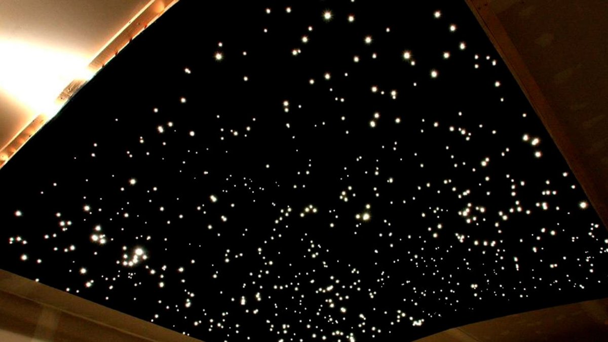 Звездное небо на потолке проектор