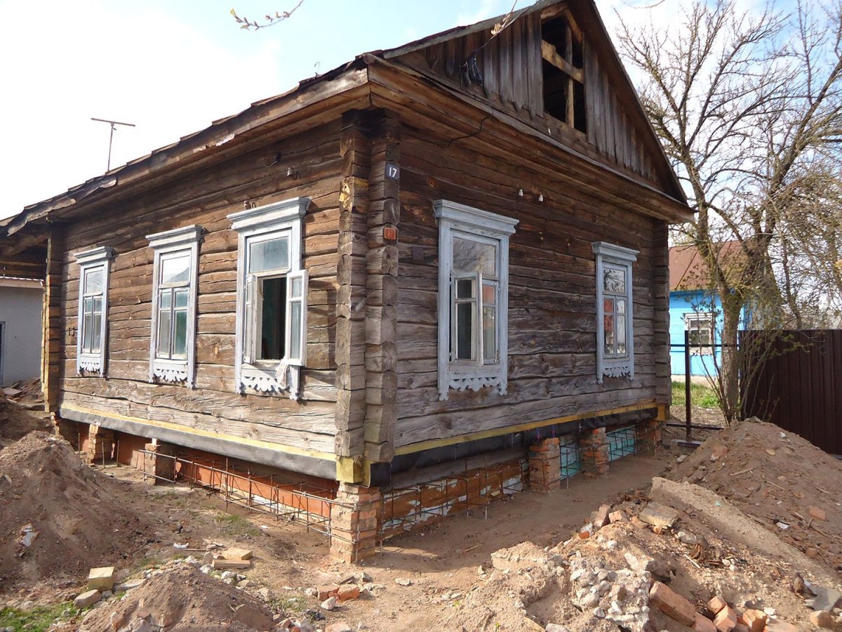 Реставрация старого деревянного дома