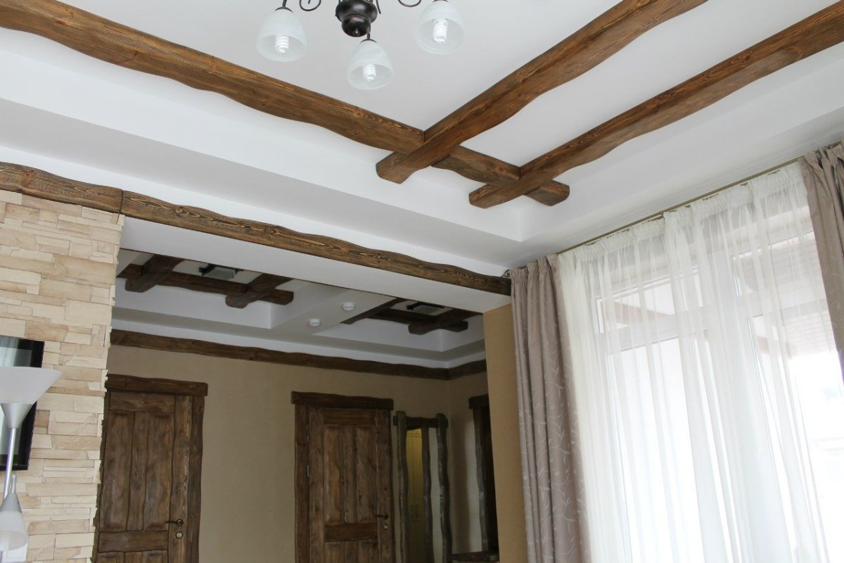 Декоративные балки на потолок леруа мерлен