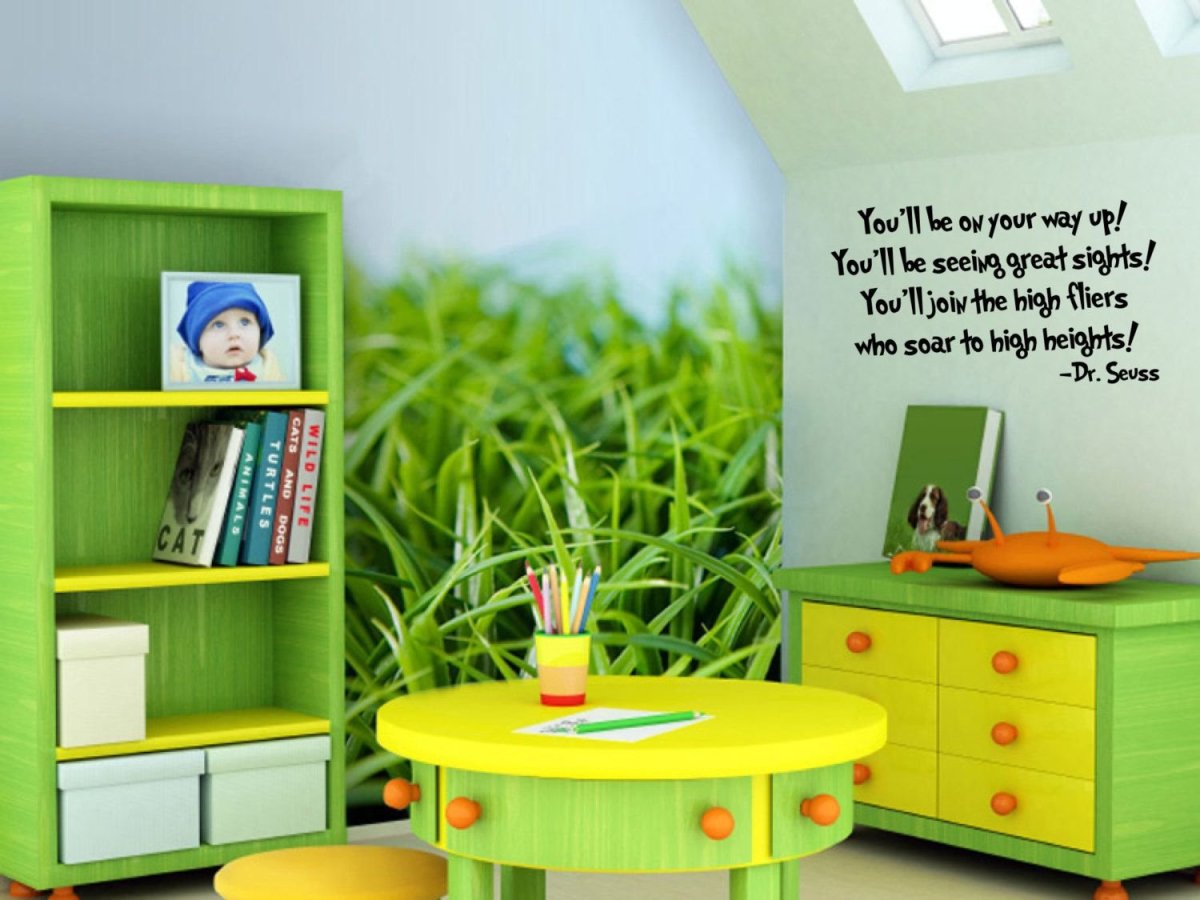 Зеленая комната в детском саду