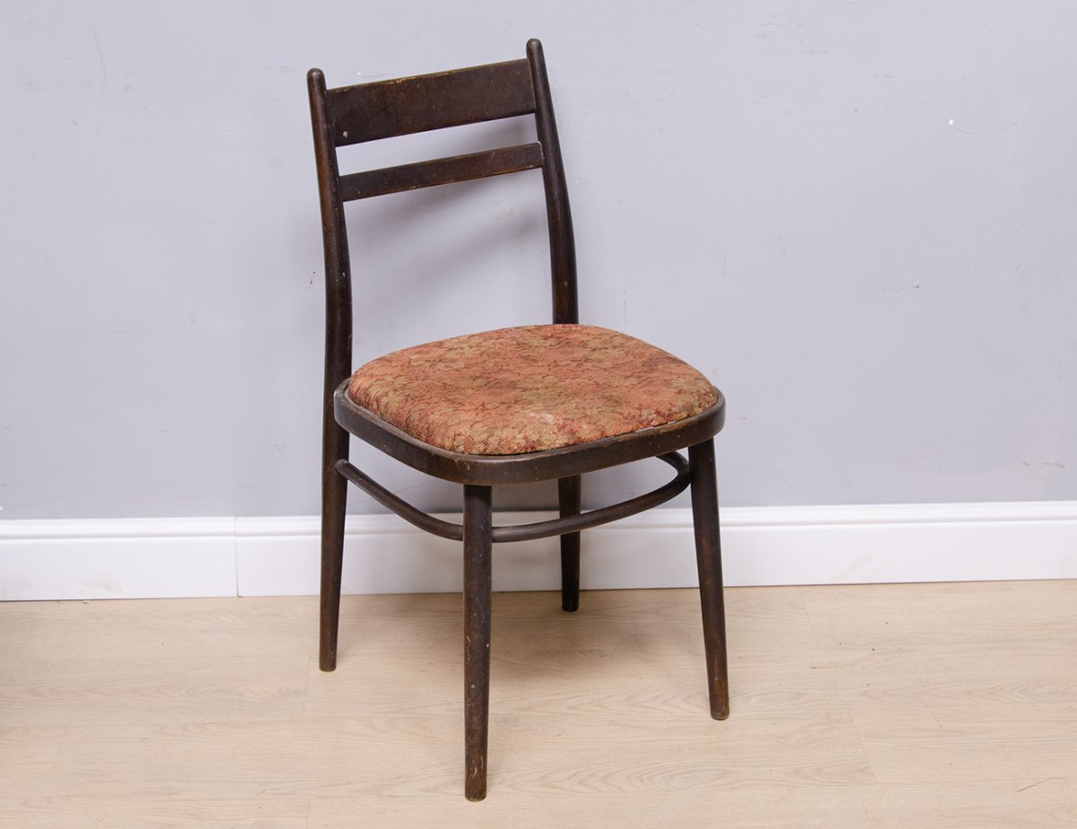 Советский деревянный стул